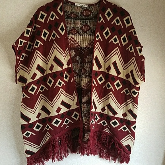 Papaya Sweaters - Papaya Aztec Print lightweight Jacket